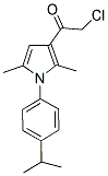 2-CHLORO-1-[1-(4-ISOPROPYLPHENYL)-2,5-DIMETHYL-1H-PYRROL-3-YL]ETHANONE Struktur