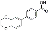 4-(2,3-DIHYDRO-1,4-BENZODIOXIN-6-YL)BENZOIC ACID Struktur