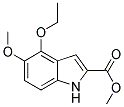 4-ETHOXY-5-METHOXY-1H-INDOLE-2-CARBOXYLIC ACID METHYL ESTER Struktur