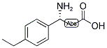 (R)-3-AMINO-3-(4-ETHYL-PHENYL)-PROPIONIC ACID Struktur