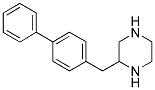 2-BIPHENYL-4-YLMETHYL-PIPERAZINE Struktur