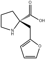 (S)-ALPHA-(2-FURANYLMETHYL)-PROLINE Struktur