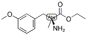 (S)-2-AMINO-3-(3-METHOXY-PHENYL)-2-METHYL-PROPIONIC ACID ETHYL ESTER Struktur