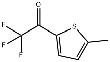 2-METHYL-5-TRIFLUOROACETYLTHIOPHENE Struktur