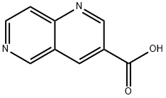 1,6-NAPHTHYRIDINE-3-CARBOXYLIC ACID Struktur