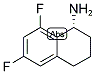 (R)-6,8-DIFLUORO-1,2,3,4-TETRAHYDRO-NAPHTHALEN-1-YLAMINE Struktur