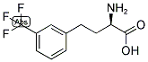 (R)-2-AMINO-4-(3-TRIFLUOROMETHYL-PHENYL)-BUTYRIC ACID Struktur