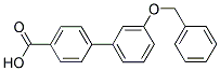 3'-(BENZYLOXY)[1,1'-BIPHENYL]-4-CARBOXYLIC ACID Struktur