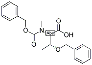 N-ALPHA-BENZYLOXYCARBONYL-N-ALPHA-METHYL-O-BENZYL-L-THREONINE Struktur