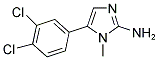 5-(3,4-DICHLORO-PHENYL)-1-METHYL-1H-IMIDAZOL-2-YLAMINE Struktur