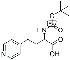 (R)-2-TERT-BUTOXYCARBONYLAMINO-4-PYRIDIN-4-YL-BUTYRIC ACID Struktur