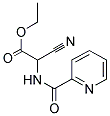 ETHYL CYANO[(PYRIDIN-2-YLCARBONYL)AMINO]ACETATE Struktur