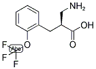 (S)-2-AMINOMETHYL-3-(2-TRIFLUOROMETHOXY-PHENYL)-PROPIONIC ACID Struktur