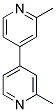 2,2'-DIMETHYL-[4,4']BIPYRIDINYL Struktur