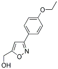 [3-(4-ETHOXYPHENYL)-5-ISOXAZOLYL]METHANOL Struktur