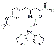 (R)-FMOC-4-AMINO-5-(4-TERT-BUTOXYPHENYL)-PENTANOIC ACID Struktur