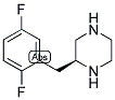 (S)-2-(2,5-DIFLUORO-BENZYL)-PIPERAZINE Struktur