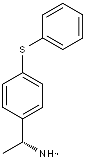 (R)-1-(4-(PHENYLTHIO)PHENYL)ETHANAMINE Struktur