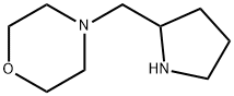 4-(2-PYRROLIDINYLMETHYL)MORPHOLINE Struktur