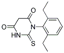 1-(2,6-DIETHYLPHENYL)-2-THIOXODIHYDROPYRIMIDINE-4,6(1H,5H)-DIONE Struktur