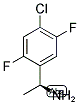 (S)-1-(4-CHLORO-2,5-DIFLUOROPHENYL)ETHANAMINE Struktur