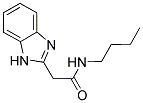 2-(1H-BENZIMIDAZOL-2-YL)-N-BUTYLACETAMIDE Struktur