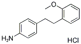 (4-[2-(2-METHOXYPHENYL)ETHYL]PHENYL)AMINEHYDROCHLORIDE Struktur