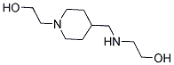 2-(4-[(2-HYDROXY-ETHYLAMINO)-METHYL]-PIPERIDIN-1-YL)-ETHANOL Struktur