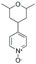 4-(2,6-DIMETHYL-TETRAHYDRO-PYRAN-4-YL)-PYRIDINE 1-OXIDE Struktur