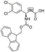 (R)-3-(3,4-DICHLORO-PHENYL)-3-(9H-FLUOREN-9-YLMETHOXYCARBONYLAMINO)-PROPIONIC ACID Structure