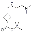 3-[(2-DIMETHYLAMINO-ETHYLAMINO)-METHYL]-AZETIDINE-1-CARBOXYLIC ACID TERT-BUTYL ESTER Struktur