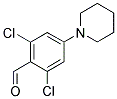 2,6-DICHLORO-4-PIPERIDIN-1-YL-BENZALDEHYDE Struktur