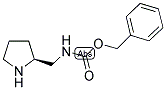 (S)-2-N-CBZ-AMINOMETHYL-PYRROLIDINE Struktur