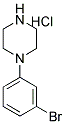 1-(3-BROMOPHENYL)PIPERAZINE HYDROCHLORIDE Structure