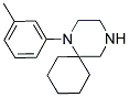 1-(3-METHYLPHENYL)-1,4-DIAZASPIRO[5.5]UNDECANE Struktur