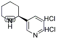 3-[(2S)-PIPERIDIN-2-YL]PYRIDINE HYDROCHLORIDE Struktur