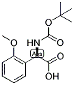 BOC-(R)-2-METHOXY-PHENYLGLYCINE Struktur