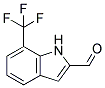 7-(TRIFLUOROMETHYL)-1H-INDOLE-2-CARBALDEHYDE Struktur