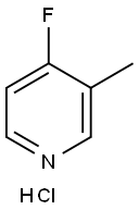 4-FLUORO-3-PICOLINE HCL Struktur