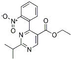 ETHYL-2-ISOPROPYL-4-(2-NITROPHENYL)-5-PYRIMIDINE CARBOXYLATE Struktur