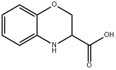 3,4-DIHYDRO-2H-BENZO[1,4]OXAZINE-3-CARBOXYLIC ACID Struktur