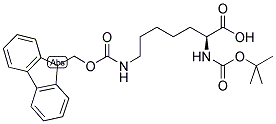 BOC-L-HLYS(FMOC) Struktur