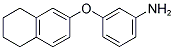 3-(5,6,7,8-TETRAHYDRO-NAPHTHALEN-2-YLOXY)-PHENYLAMINE Struktur