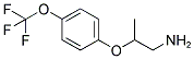 2-(4-TRIFLUOROMETHOXY-PHENOXY)-PROPYLAMINE Struktur