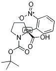 BOC-(R)-(2-NITROPHENYL)PROLINE Struktur