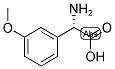 (S)-AMINO-(3-METHOXY-PHENYL)-ACETIC ACID Struktur