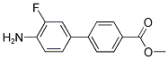 4'-AMINO-3'-FLUORO-BIPHENYL-4-CARBOXYLIC ACID METHYL ESTER Struktur