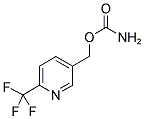 CARBAMIC ACID [6-(TRIFLUOROMETHYL)-3-PYRIDINYL] METHYL ESTER Struktur