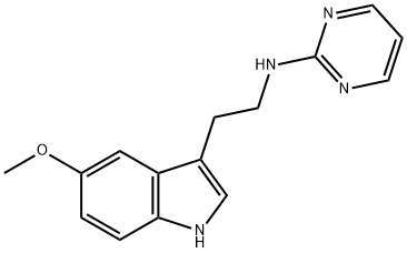 N-[2-(5-METHOXY-1H-INDOL-3-YL)ETHYL]-2-PYRIMIDINAMINE Struktur