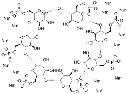 BETA-CYCLODEXTRIN PHOSPHATE SODIUM SALT Struktur